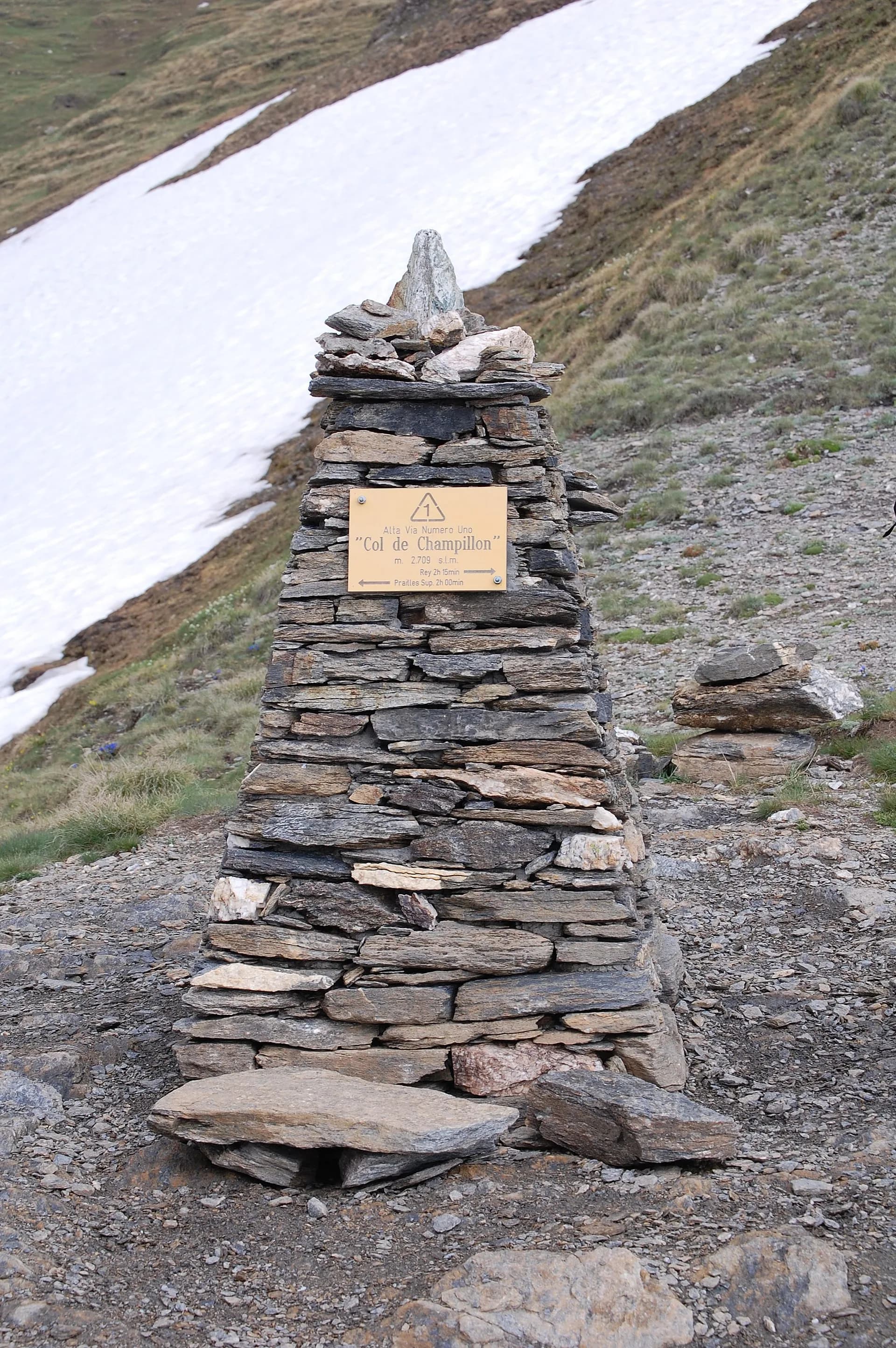 Alta Via 1 — Tappa 13: Ollomont → Rifugio Champillon