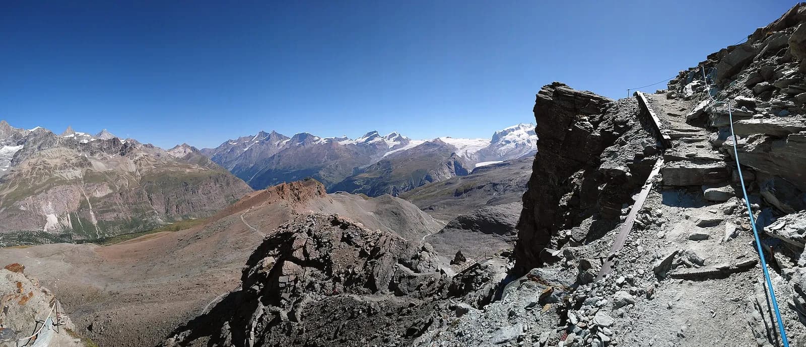 Tour Monte Rosa — Etappe 8: Zermatt → Breuil-Cervinia